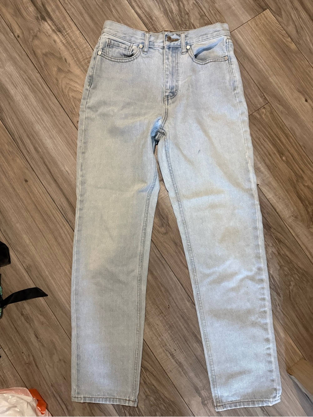 Unif Light Wash Jeans Straight Leg